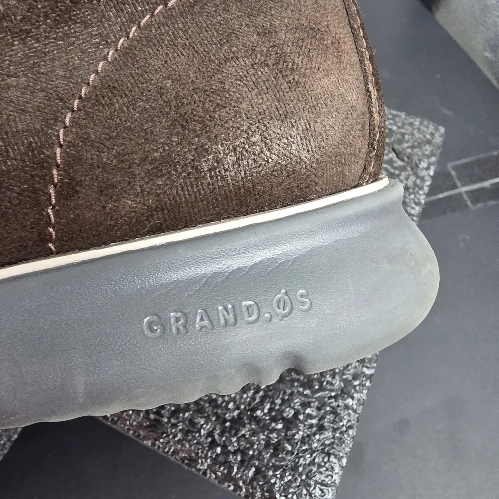 Cole Haan ZERØGRAND Men’s 9 M Shoes Brown Suede Chukka Boots C28112